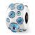 Sterling Silver March Swarovski Elements Bead Charm hide-image