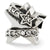 Star w/Swarovski Elements Charm Bead in Sterling Silver