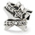 Sterling Silver Star w/Swarovski Elements Bead Charm hide-image