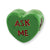 Kids Ask Me Enameled Heart Charm Bead in Sterling Silver