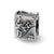 Music Book Charm Bead in Sterling Silver
