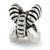 Sterling Silver Textured Bali Bead Charm hide-image