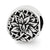 Sterling Silver Flower Bead Charm hide-image