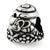 Sterling Silver Beehive Bead Charm hide-image