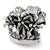 Palm Trees Charm Bead in Sterling Silver