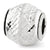 Diamond-cut Charm Bead in Sterling Silver