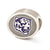 Enameled University of Memphis Collegiate Charm Bead in Sterling Silver