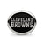 Enameled Cleveland Browns NFL Charm Bead in Sterling Silver