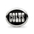 Enameled Indianapolis Colts NFL Charm Bead in Sterling Silver