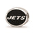 Enameled New York Jets NFL Charm Bead in Sterling Silver