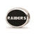 Enameled Oakland Raiders NFL Charm Bead in Sterling Silver