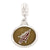 Florida State Collegiate Enameled Charm Dangle Bead in Sterling Silver