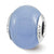 Sterling Silver Blue Glow-in-the-Dark Italian Bead Charm hide-image