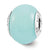 Sterling Silver Teal Glow-in-the-Dark Italian Bead Charm hide-image