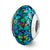 Sterling Silver Synthetic Opal Mosaic Bead Charm hide-image