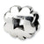 Sterling Silver Clover Bead Charm hide-image