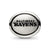 Antiqued Baltimore Ravens NFL Charm Bead in Sterling Silver