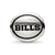 Antiqued Buffalo Bills NFL Charm Bead in Sterling Silver