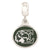 Eastern Michigan Collegiate Enameled Charm Dangle Bead in Sterling Silver