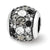 Sterling Silver Swarovski Elements Night & Day Bead Charm hide-image