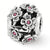 Sterling Silver Swarovski Elements Blossoms Bead Charm hide-image