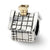 Sterling Silver & Gold Plated House Bead Charm hide-image