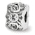 Swarovski Elements Spacer Charm Bead in Sterling Silver