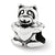 Sterling Silver Teddy Bear Bead Charm hide-image