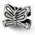 Sterling Silver Butterfly Bead Charm hide-image