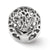 Polished Cut-Out Tree Charm Bead in Sterling Silver