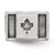 Canadian Leaf Charm Bead in Sterling Silver