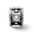 CZ Rope Kids Charm Bead in Sterling Silver