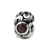 Multicolor CZ Charm Bead in Sterling Silver