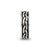 Antiqued Small Chain Pattern Charm Bead in Sterling Silver