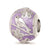 Enamel CZ Spring Theme Charm Bead in Sterling Silver