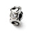 CZ Charm Bead in Sterling Silver