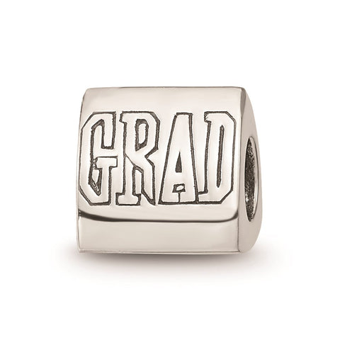 Graduation 2021 Trilogy Charm Bead in Sterling Silver