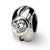 Sterling Silver CZ Bead Charm hide-image