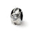 CZ Charm Bead in Sterling Silver