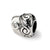 CZ Charm Bead in Sterling Silver