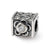 CZ Charm Bead in Sterling Silver