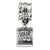 Love Note Charm Dangle Bead in Sterling Silver