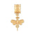 Dragonfly Charm Dangle Bead in Gold Plated