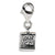 Love Note Click-on Charm in Sterling Silver