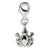 Sterling Silver Frog Click-on for Bead Charm hide-image