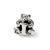 Kids Letter I Charm Bead in Sterling Silver