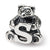 Sterling Silver Kids Letter S Bead Charm hide-image