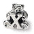 Sterling Silver Kids Letter X Bead Charm hide-image