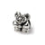 Kids Pig Charm Bead in Sterling Silver