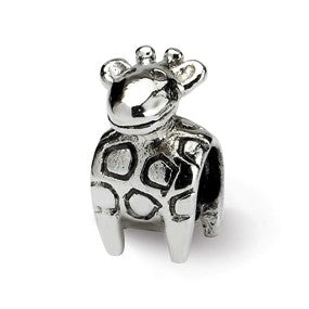 Sterling Silver Kids Giraffe Bead Charm hide-image